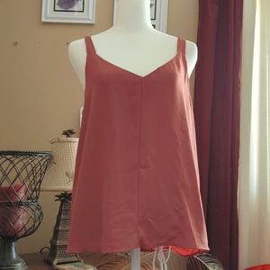 FOREVER 21 Top Tank Style Burnt Orange